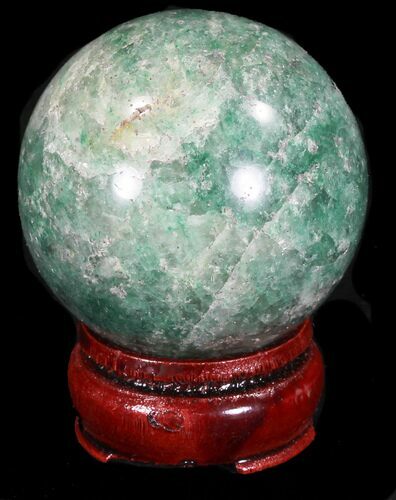 Aventurine (Green Quartz) Sphere - Glimmering #32146